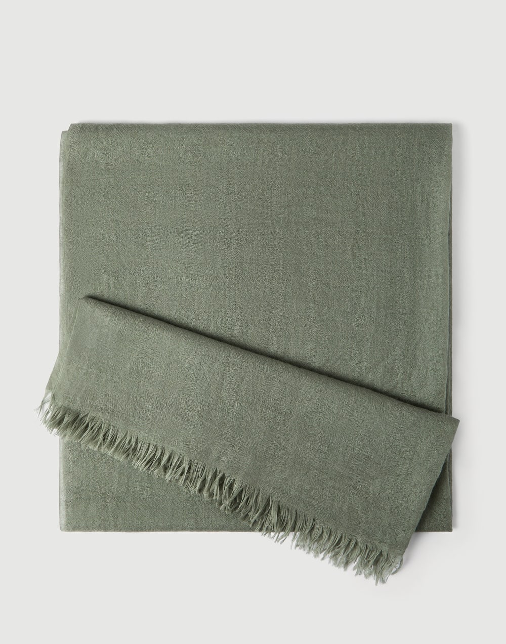 Cashmere and silk scarf Green Woman - Brunello Cucinelli