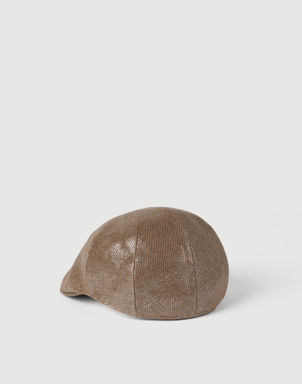 Sparkling flat hat Brown Woman - Brunello Cucinelli