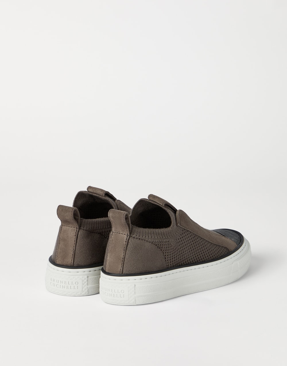 Slip-on sneakers Cocoa Woman - Brunello Cucinelli