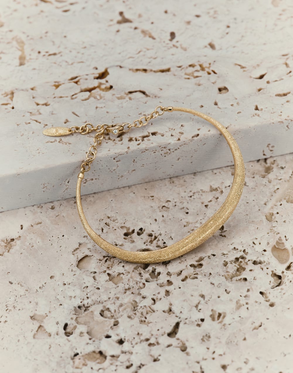 18k Gold bracelet with 0.015ct Diamond Gold Woman - Brunello Cucinelli