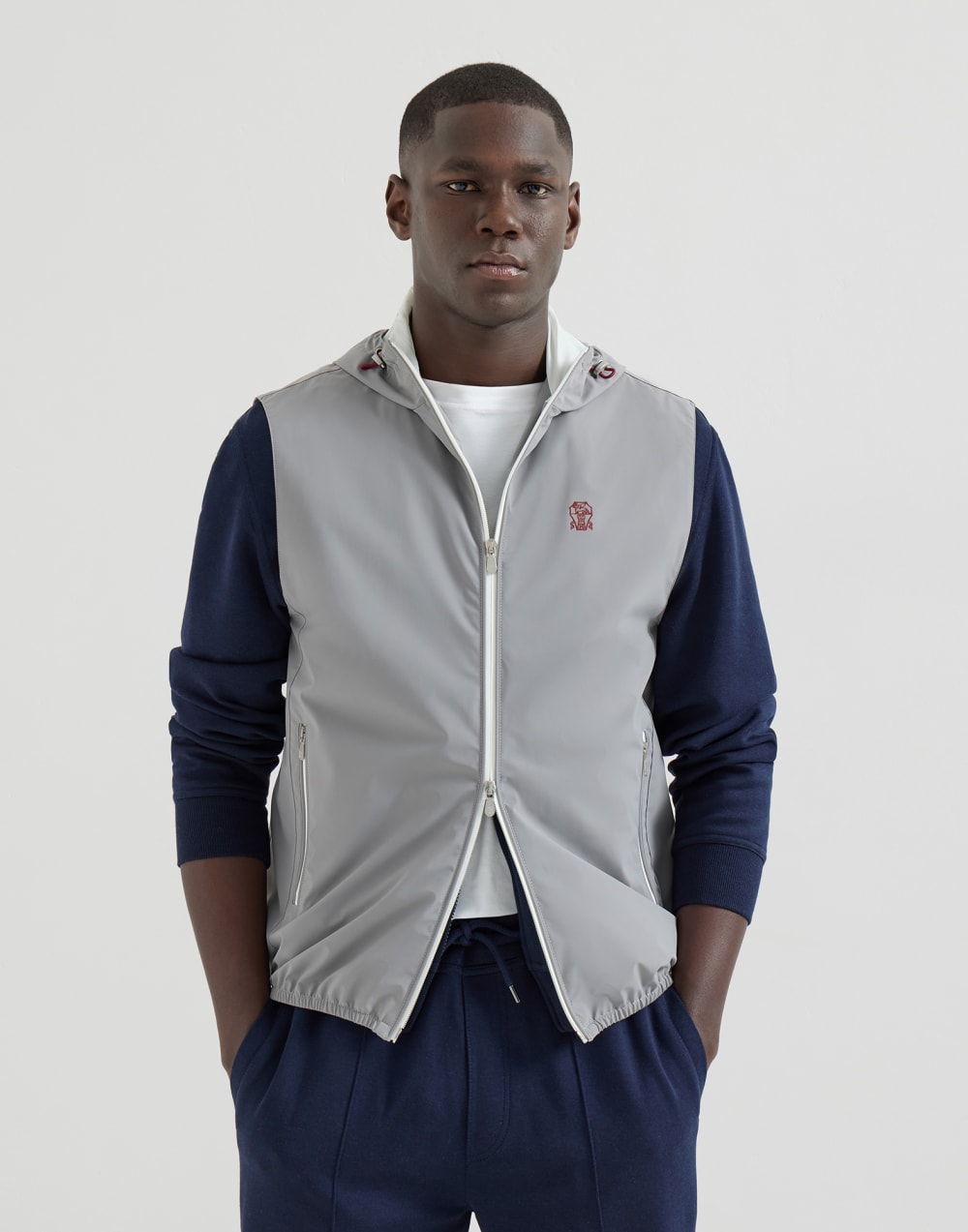 Vest Grey Man - Brunello Cucinelli