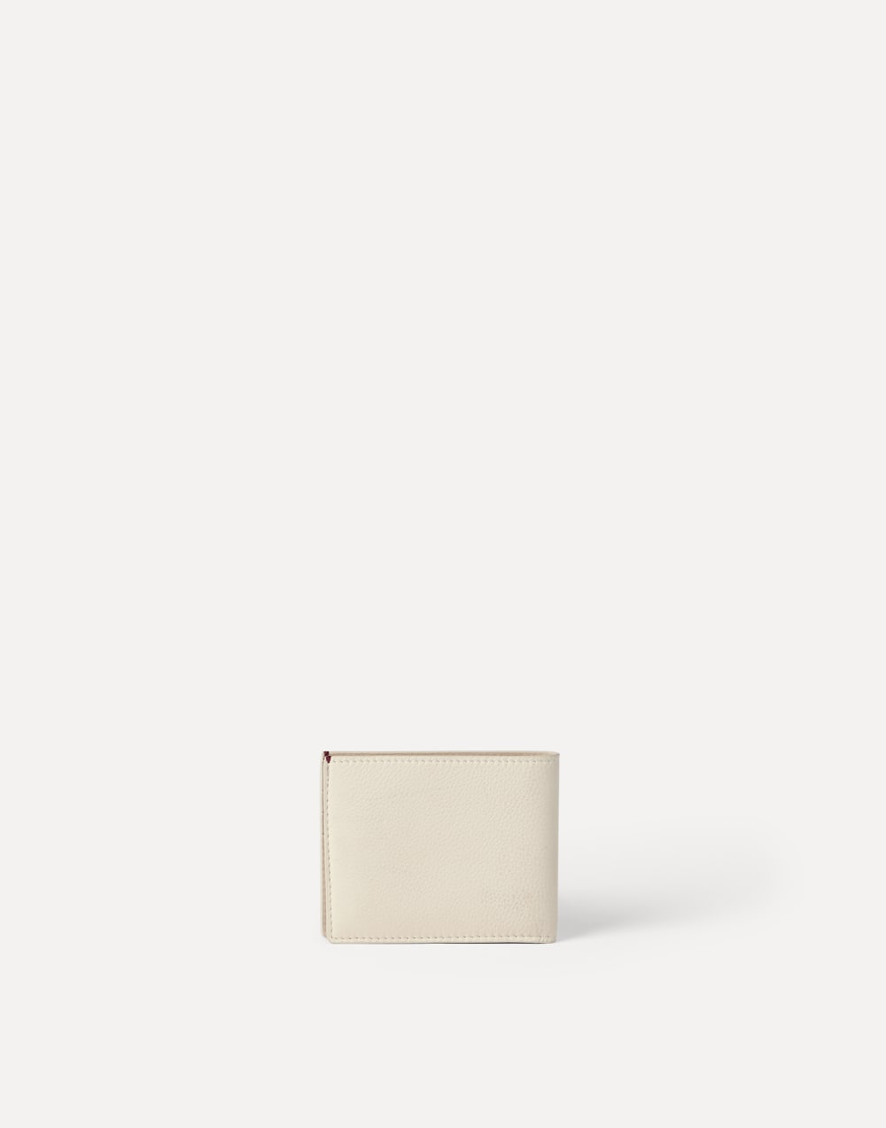 Calfskin wallet Chalk Man - Brunello Cucinelli