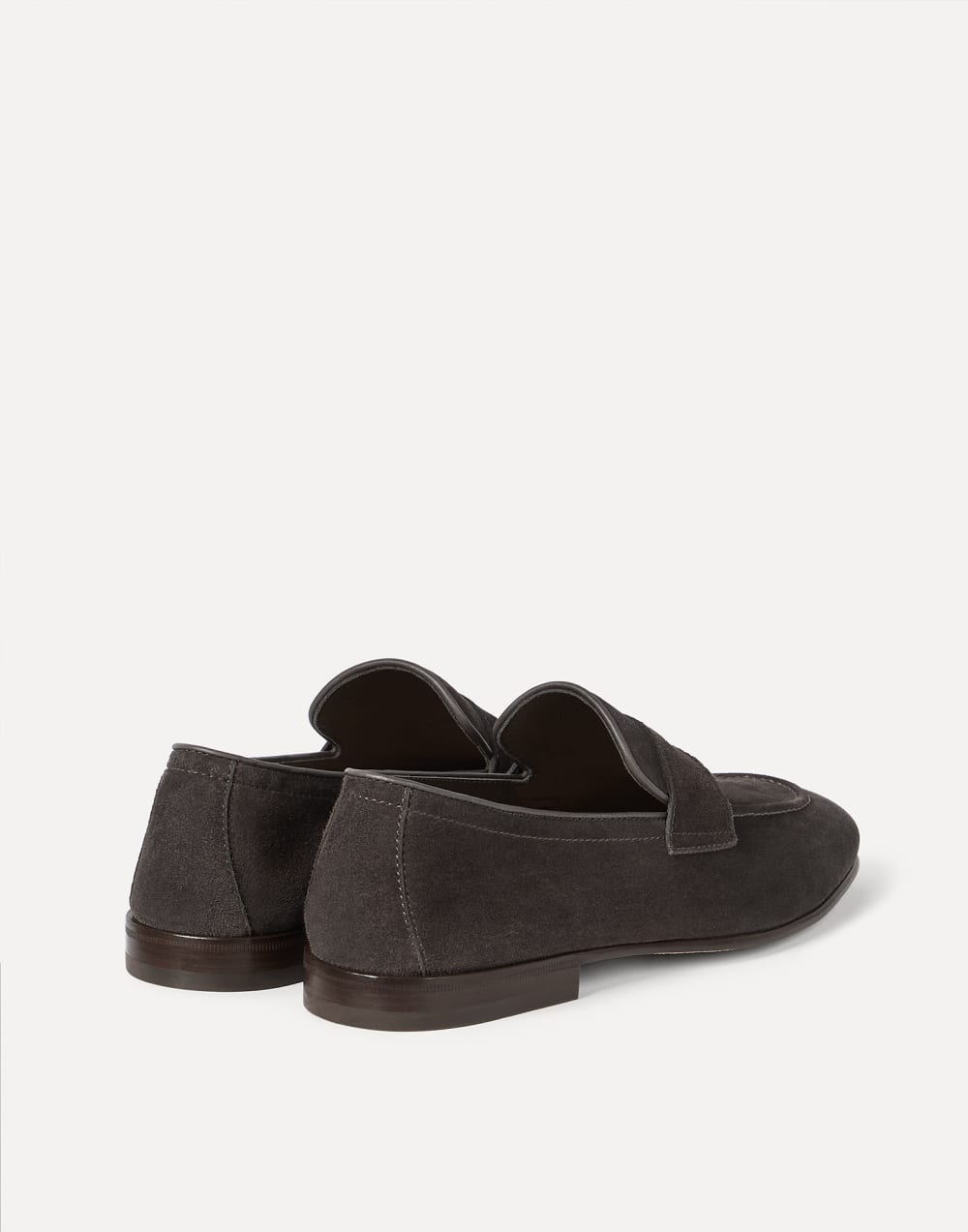 Penny-Loafer Erdbraun Herren - Brunello Cucinelli