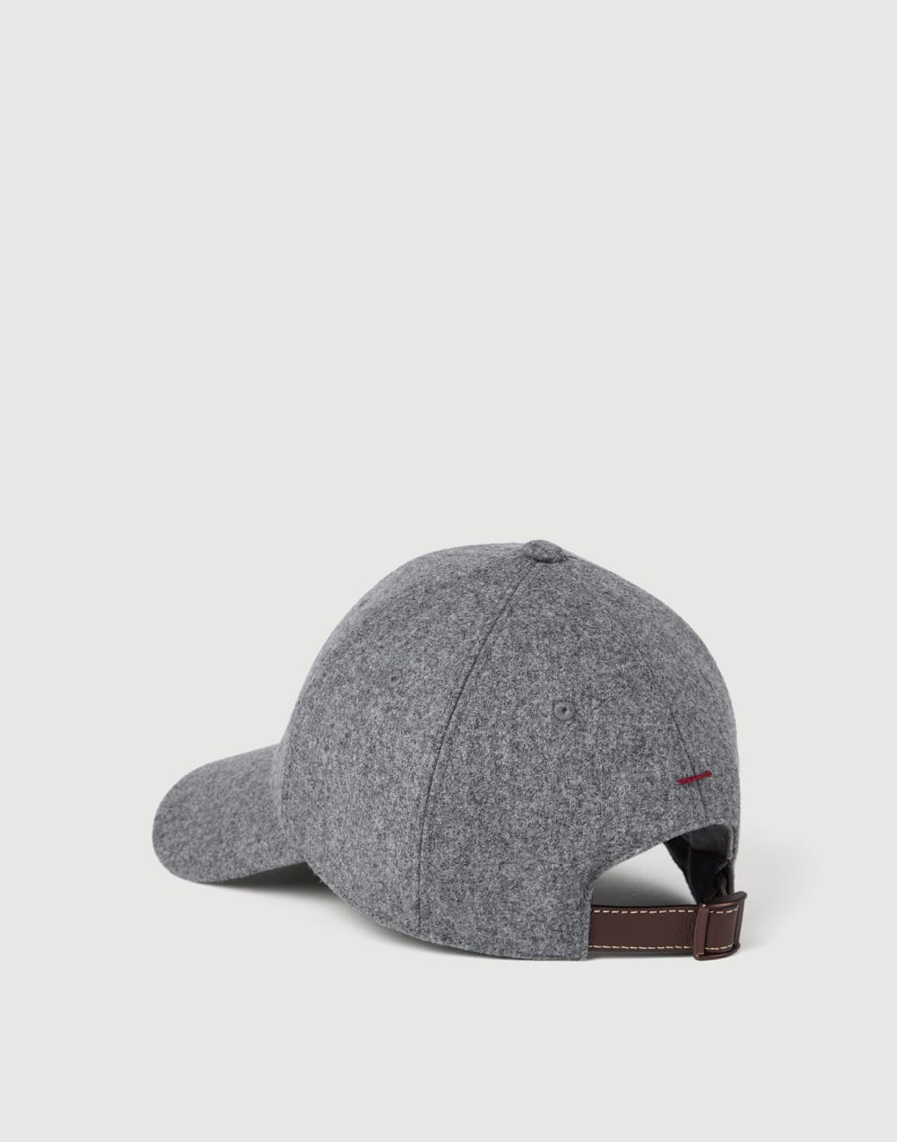 Baseball cap with logo Medium Grey Man - Brunello Cucinelli
