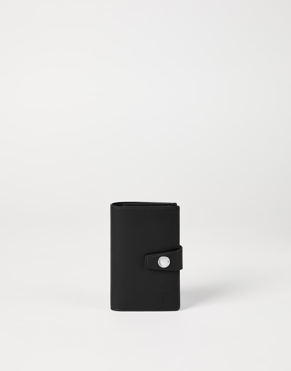 Leather wallet with zipper Black Man - Brunello Cucinelli