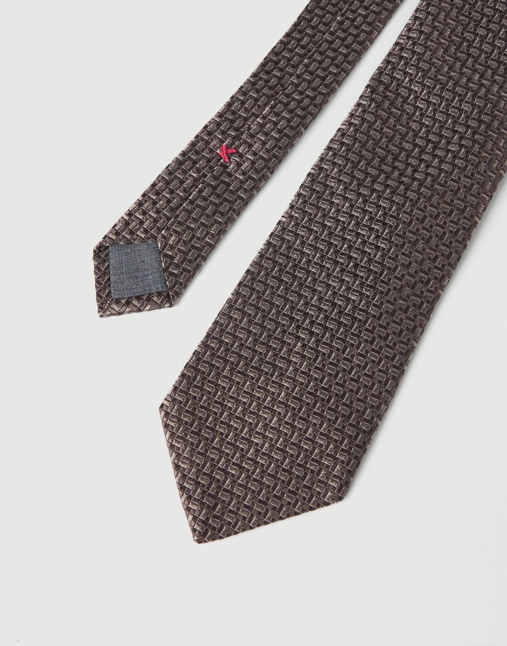 Silk necktie Hazelnut Man - Brunello Cucinelli