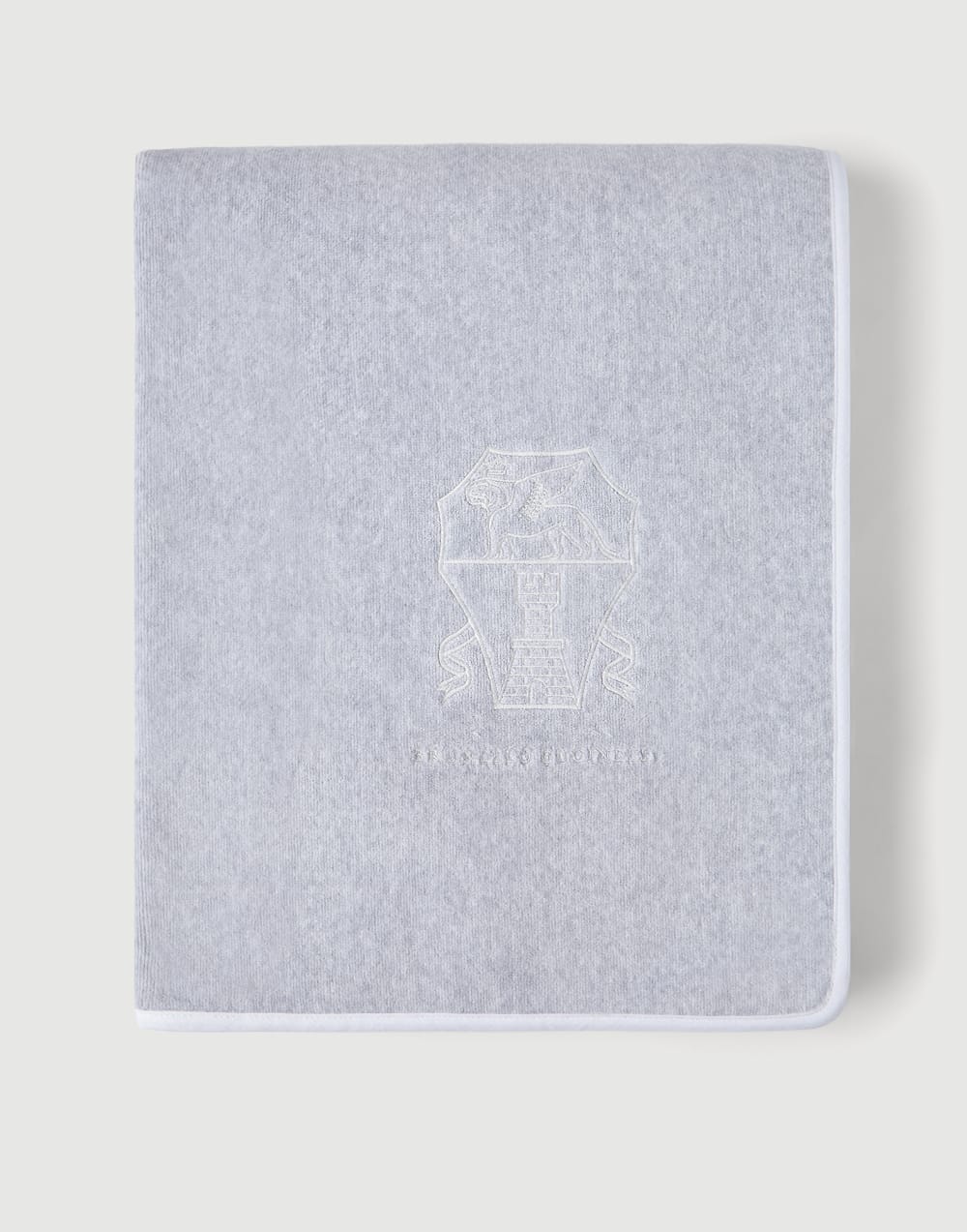 Terrycloth towel Grey Lifestyle - Brunello Cucinelli