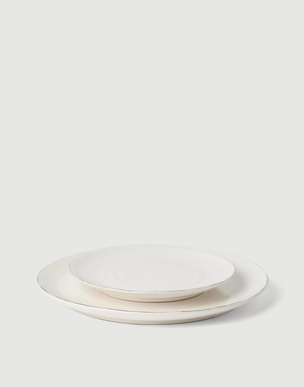 Plate set Milk Lifestyle - Brunello Cucinelli
