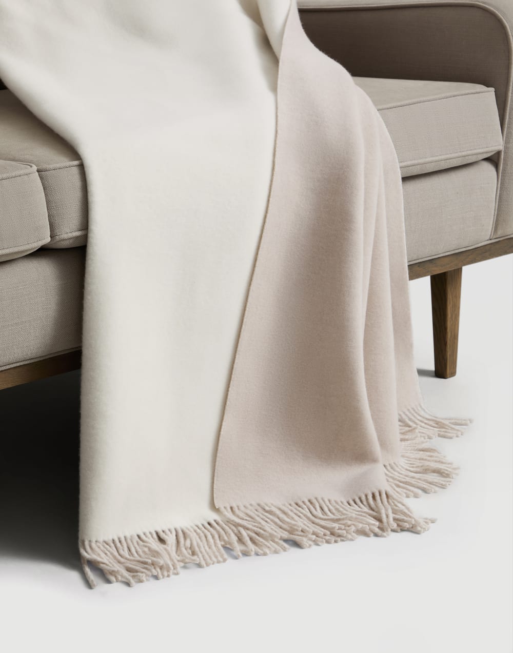 Plaid aus Double- Kaschmir Panama Lifestyle - Brunello Cucinelli