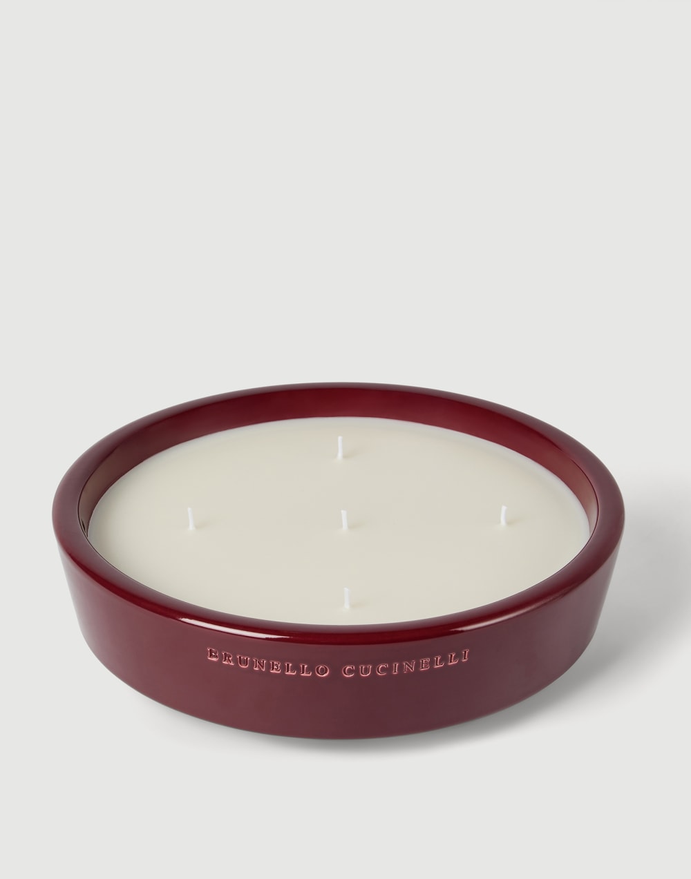 Extra-large candle Red Lifestyle - Brunello Cucinelli