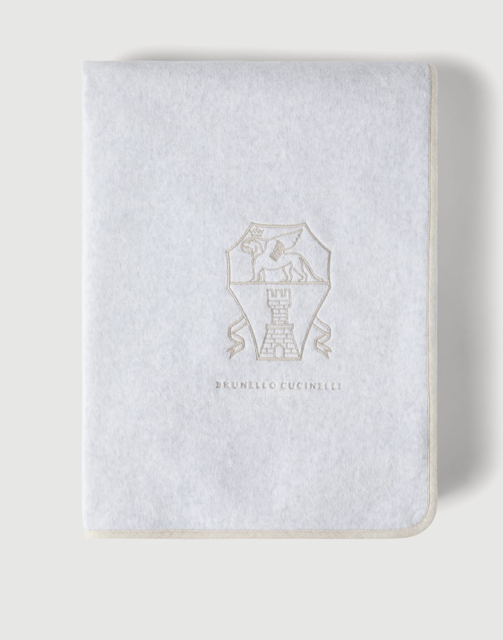 Terrycloth towel Light Grey Lifestyle - Brunello Cucinelli
