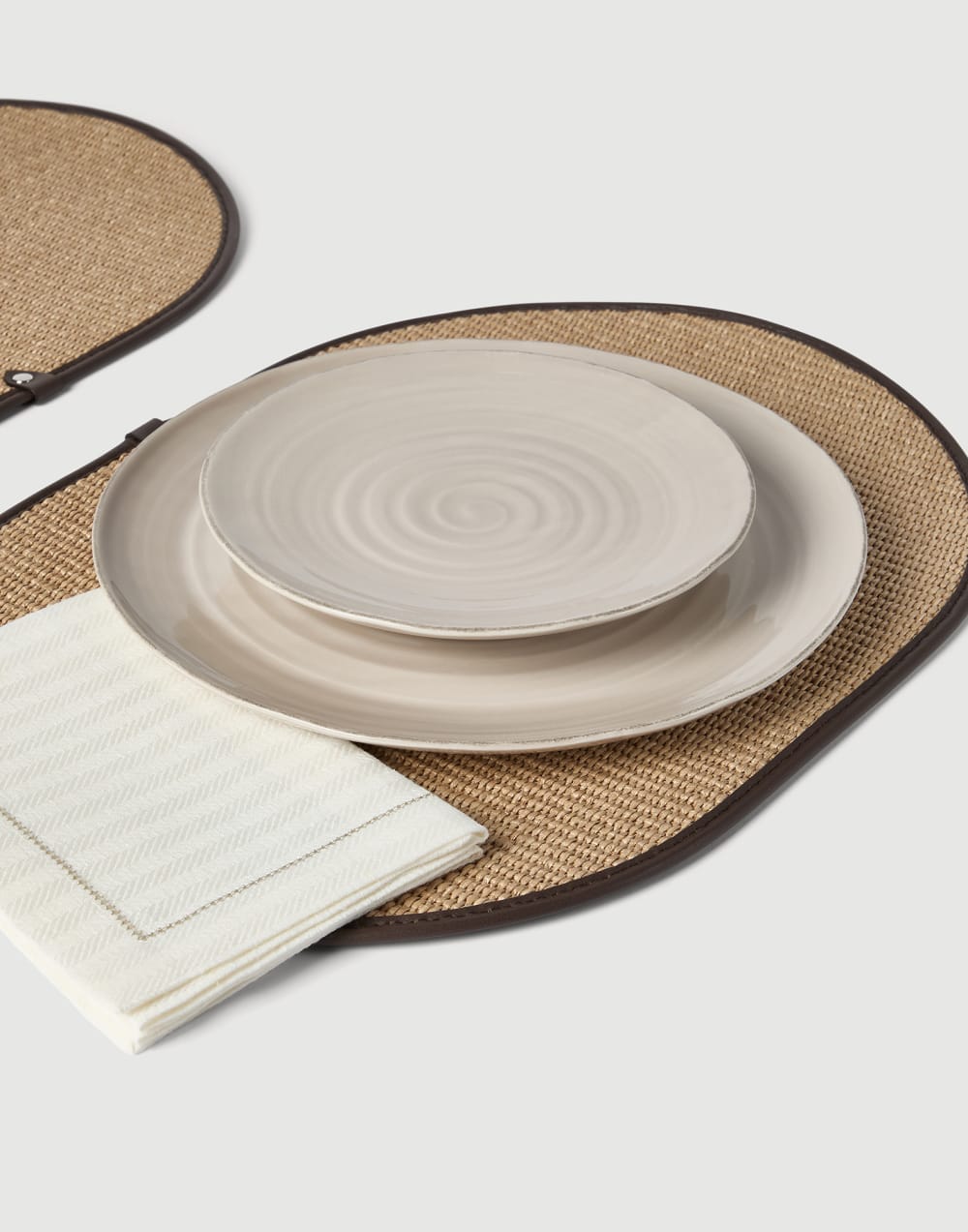 2-piece placemat set Rope Lifestyle - Brunello Cucinelli
