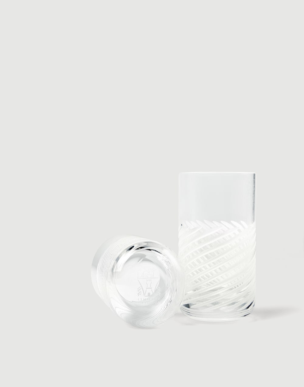 Amaro glasses in Murano glass Transparent Lifestyle - Brunello Cucinelli