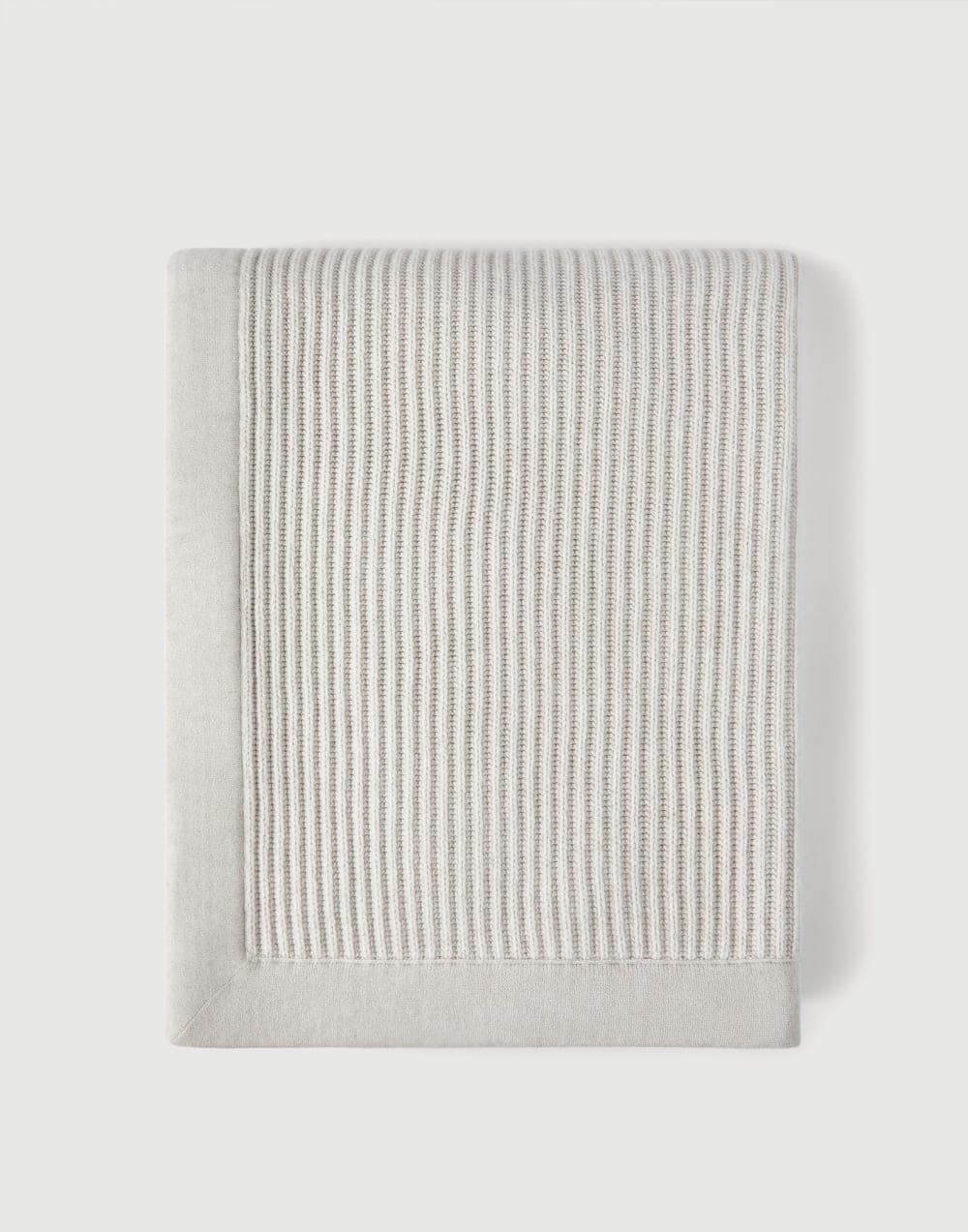 Knit blanket Pearl Lifestyle - Brunello Cucinelli