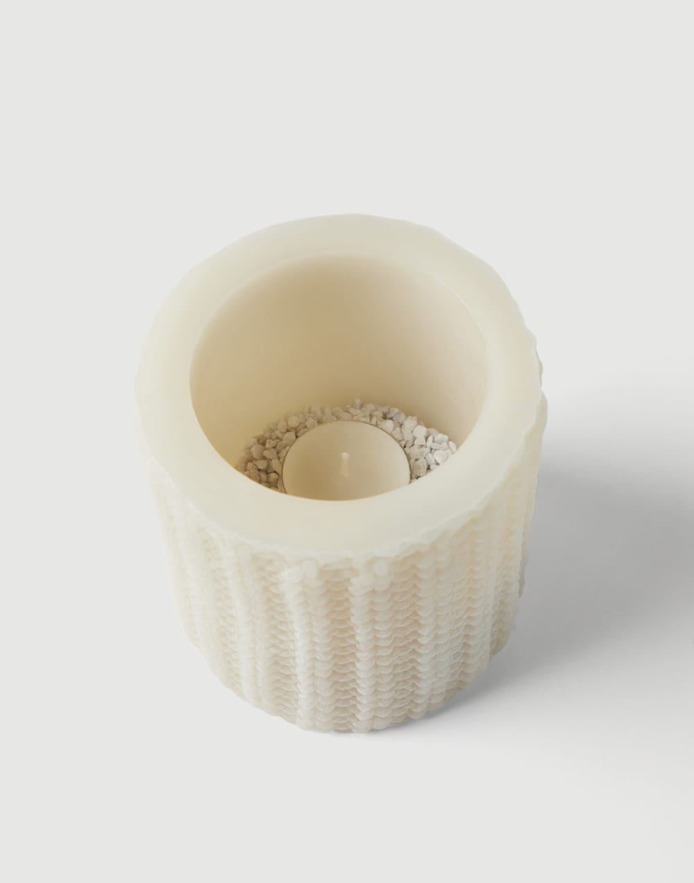 Small wax lantern Ecru Lifestyle - Brunello Cucinelli