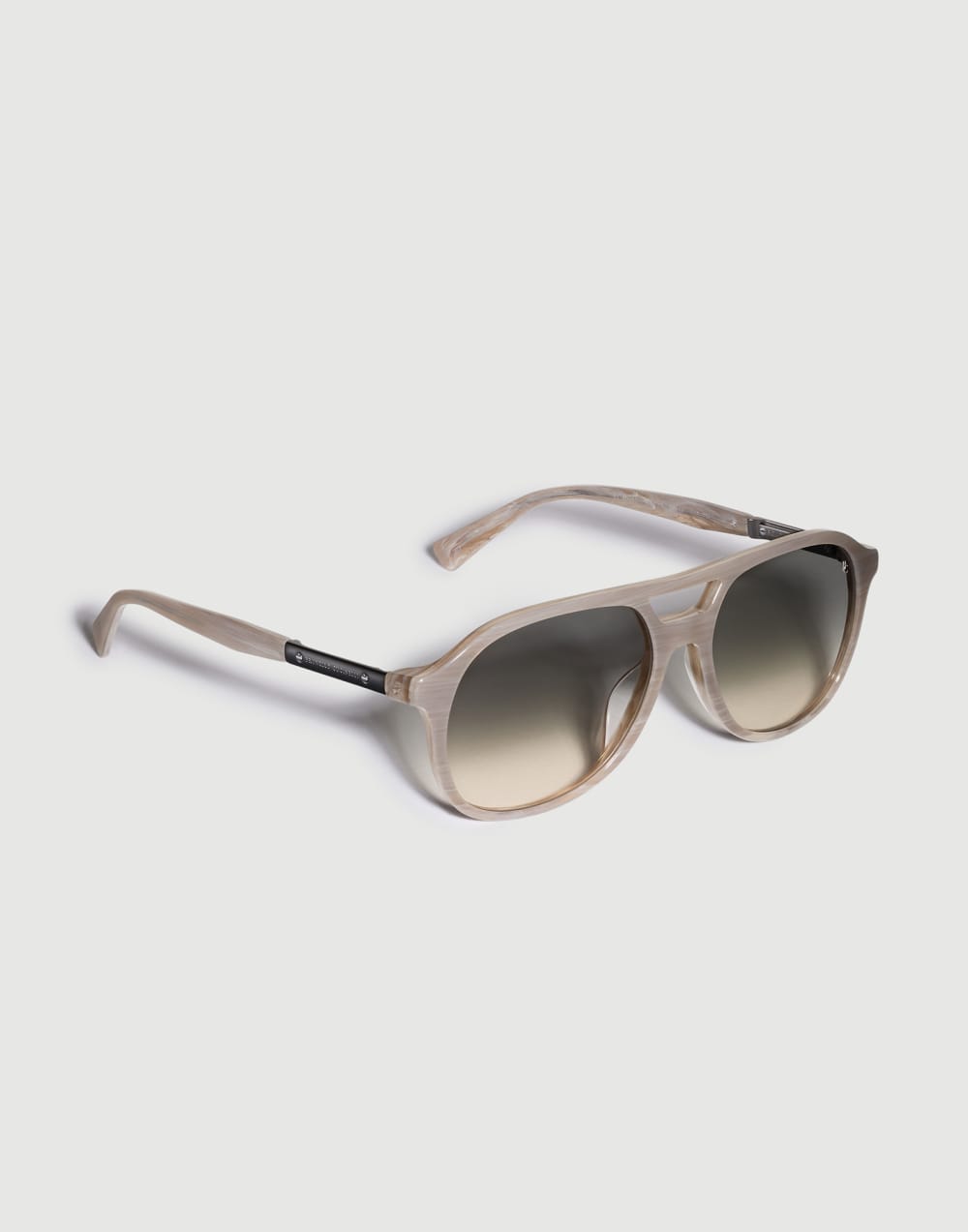 Acetate aviator sunglasses Panama Sand Eyewear - Brunello Cucinelli