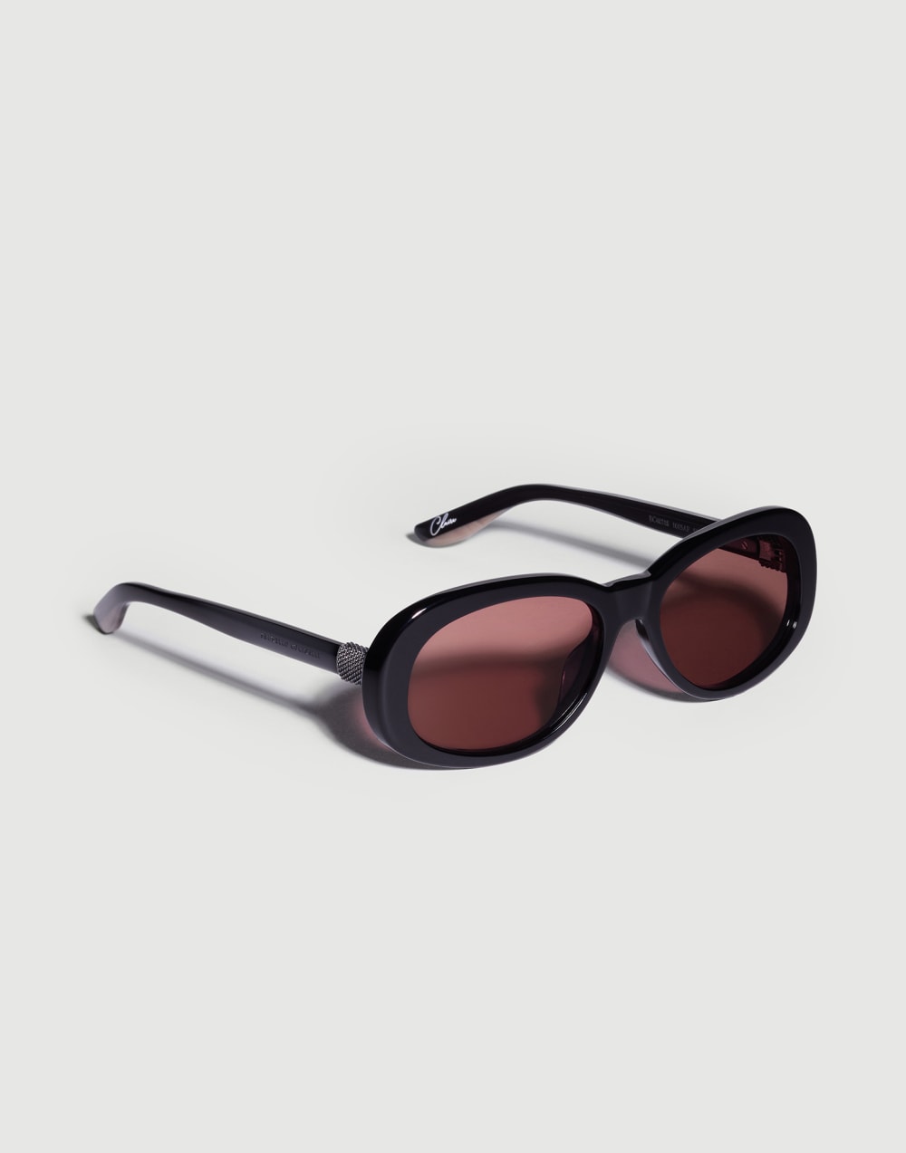Claire frame with polarized lenses Black Eyewear - Brunello Cucinelli