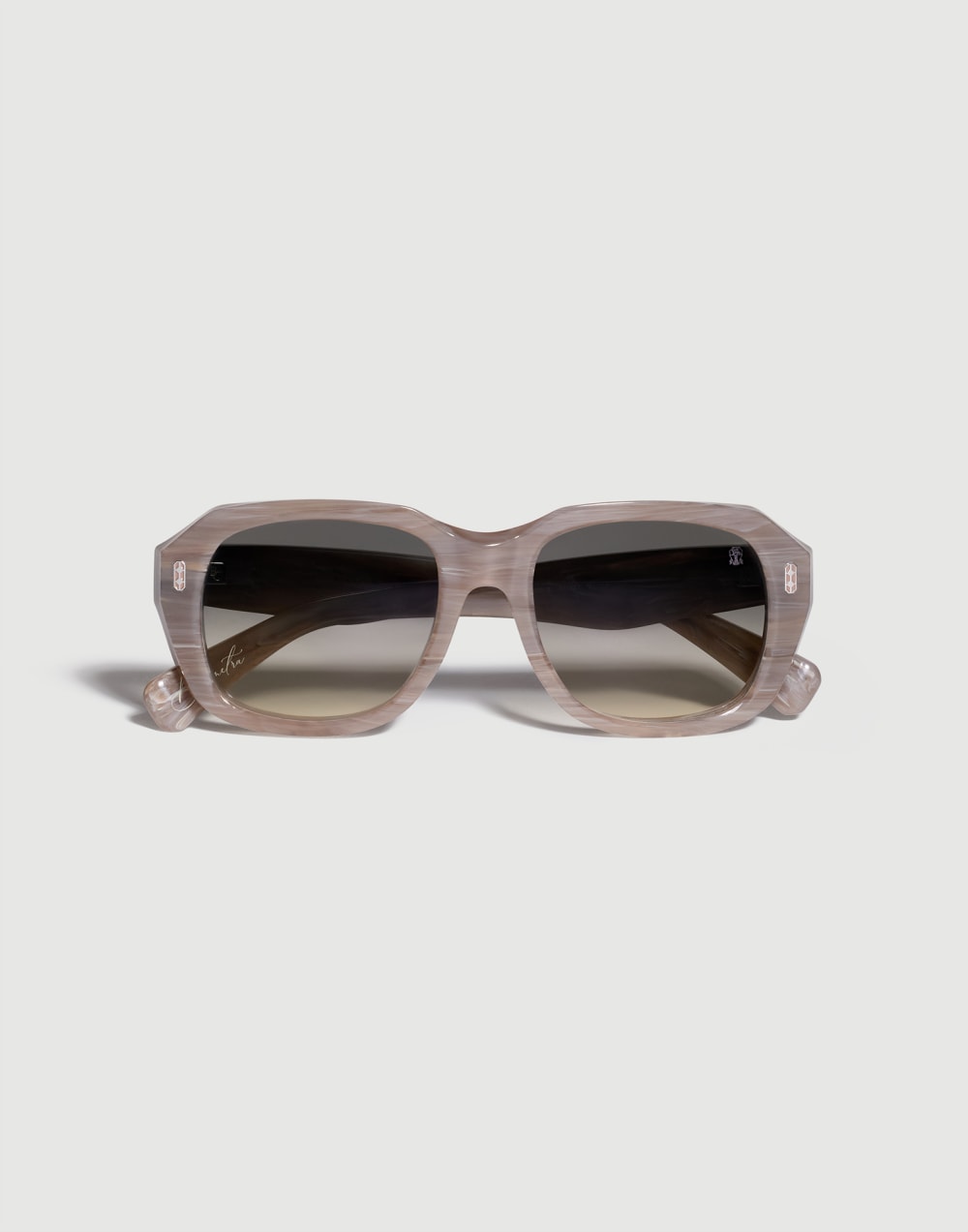 Demetra acetate sunglasses Panama Sand Eyewear - Brunello Cucinelli