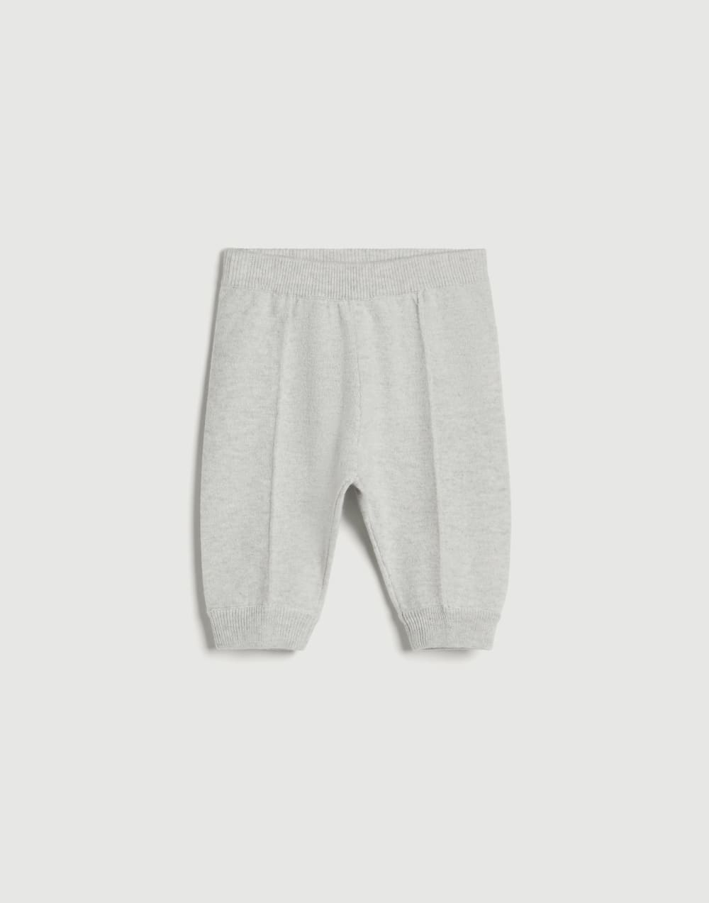 Bernie Baby cashmere trousers Light Grey Baby - Brunello Cucinelli