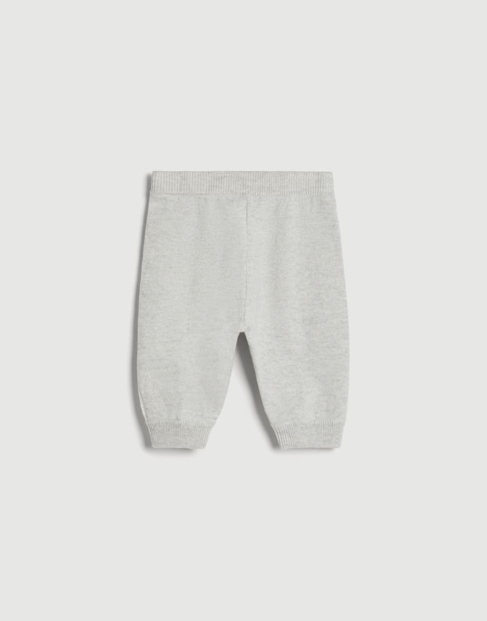 Bernie Baby cashmere trousers Light Grey Baby - Brunello Cucinelli