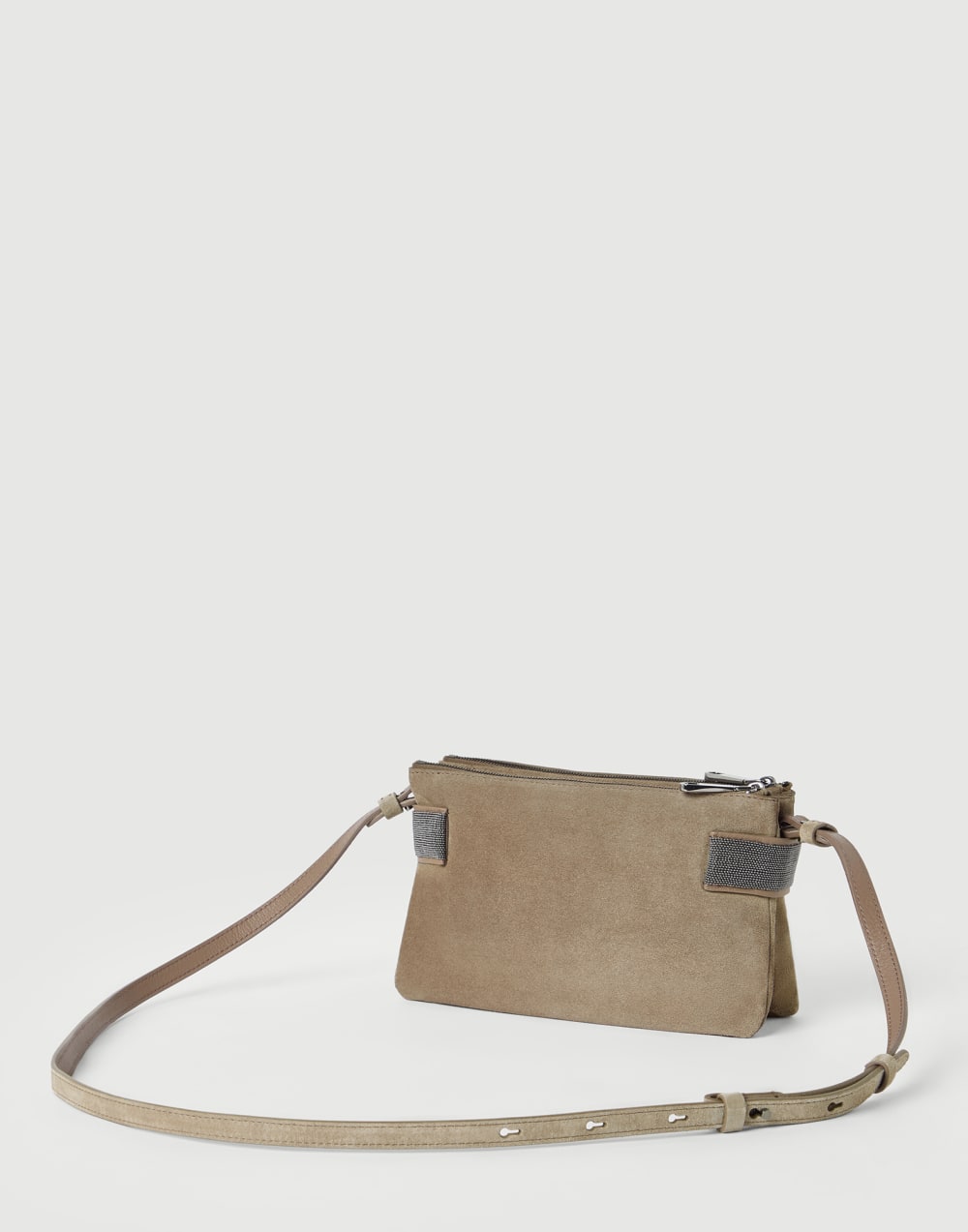 Essence mini shoulder bag Light Brown Woman - Brunello Cucinelli