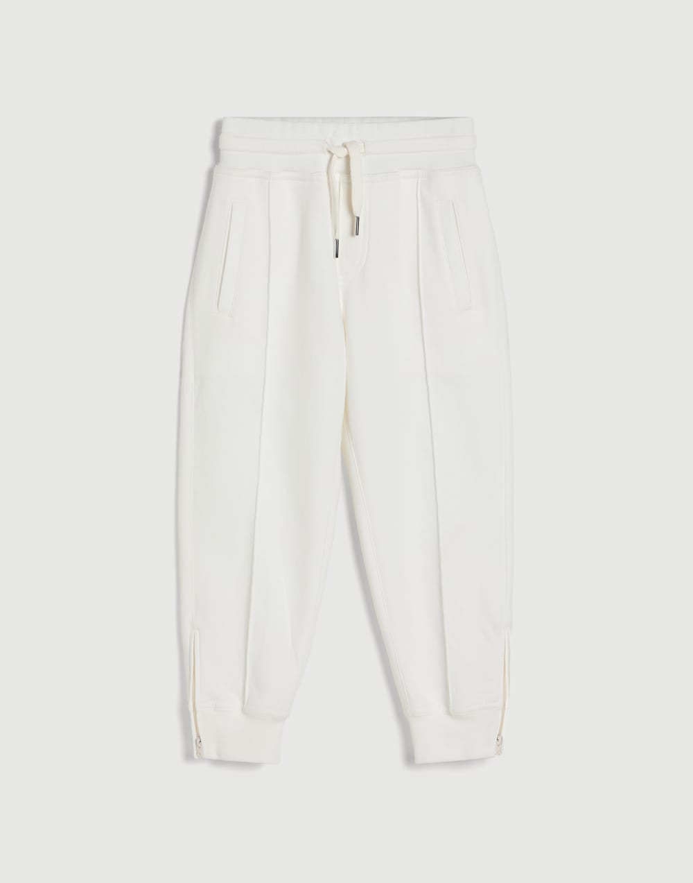 Брюки из футера Белый с Сероватым Оттенком Мальчики - Brunello Cucinelli