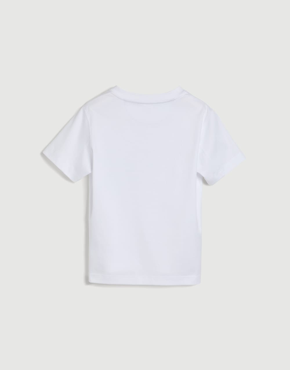 Cotton jersey T-shirt with print White Boys - Brunello Cucinelli