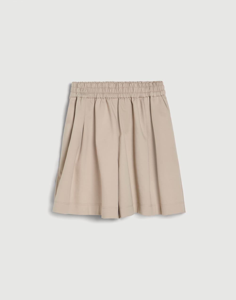 Couture interlock Bermuda shorts Beige Girls - Brunello Cucinelli