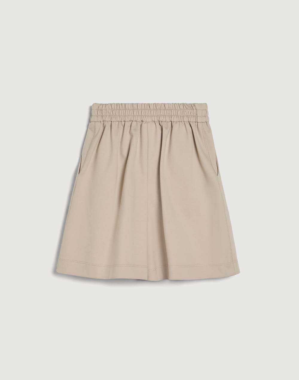 Couture interlock Bermuda shorts Beige Girls - Brunello Cucinelli