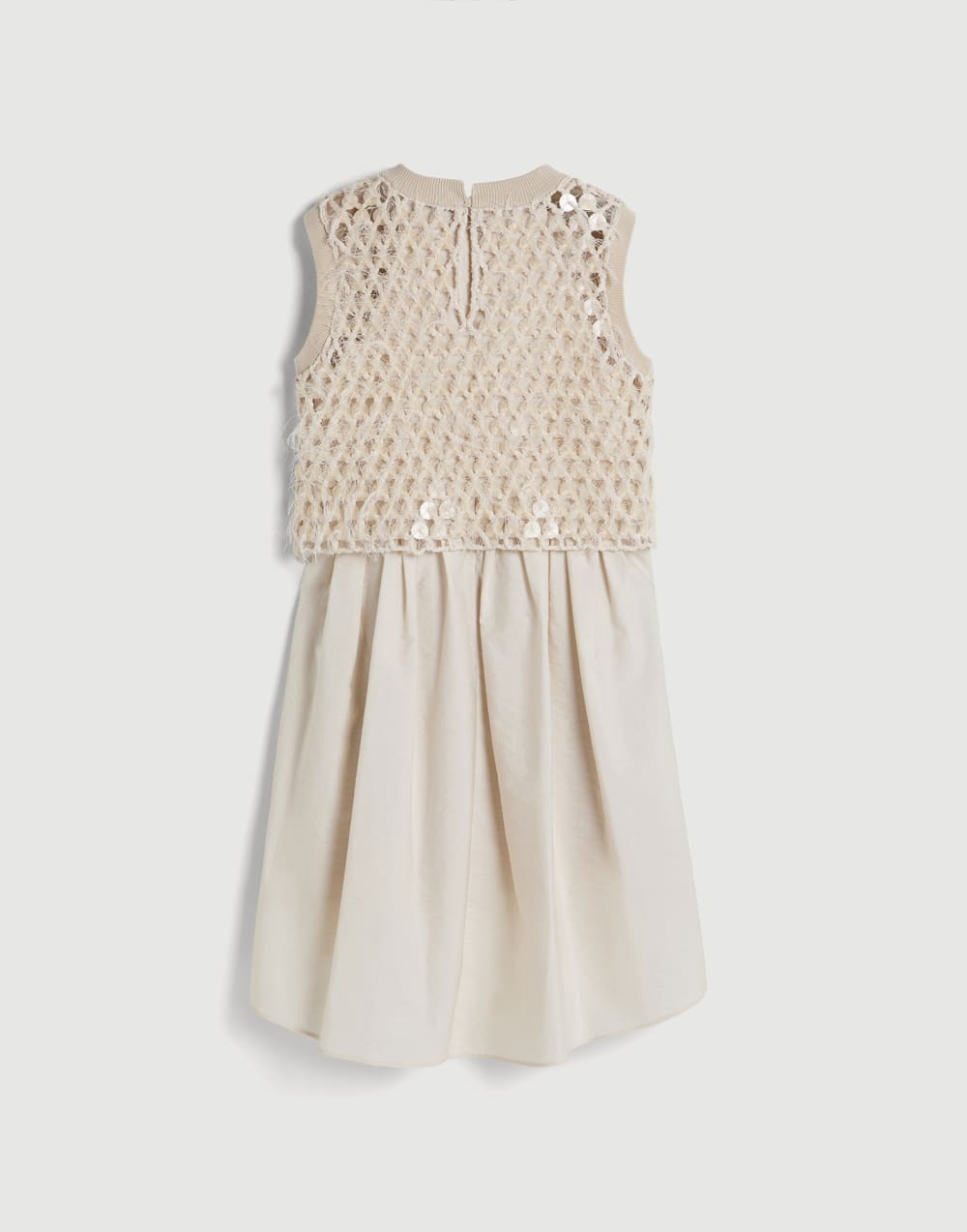 Knit Layered dress Panama Girls - Brunello Cucinelli