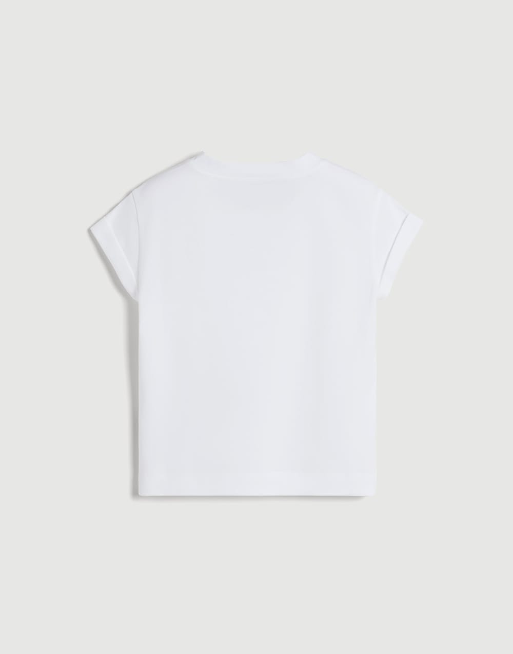 Jersey T-shirt White Girls - Brunello Cucinelli