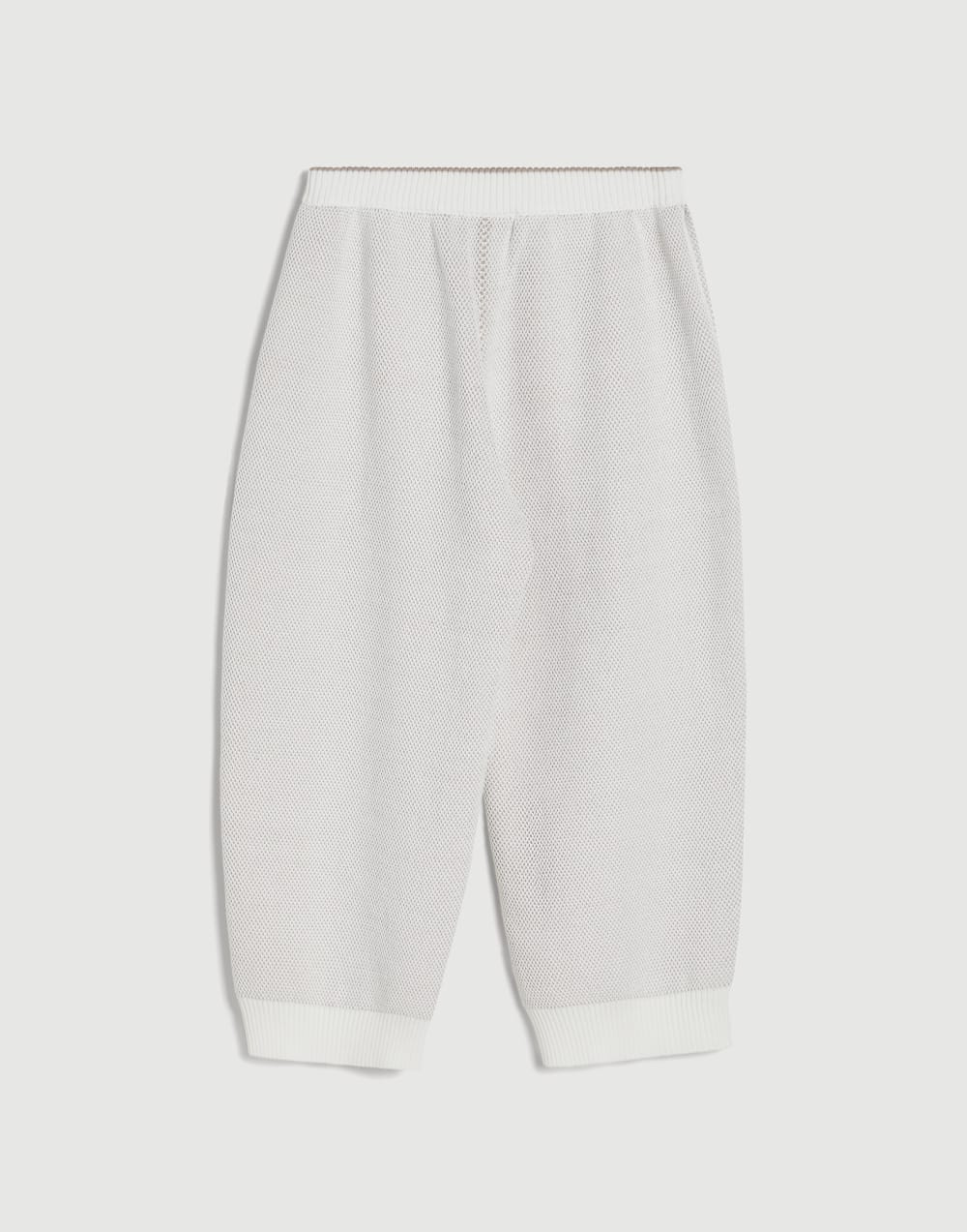 Jacquard knit trousers Panama Girls - Brunello Cucinelli