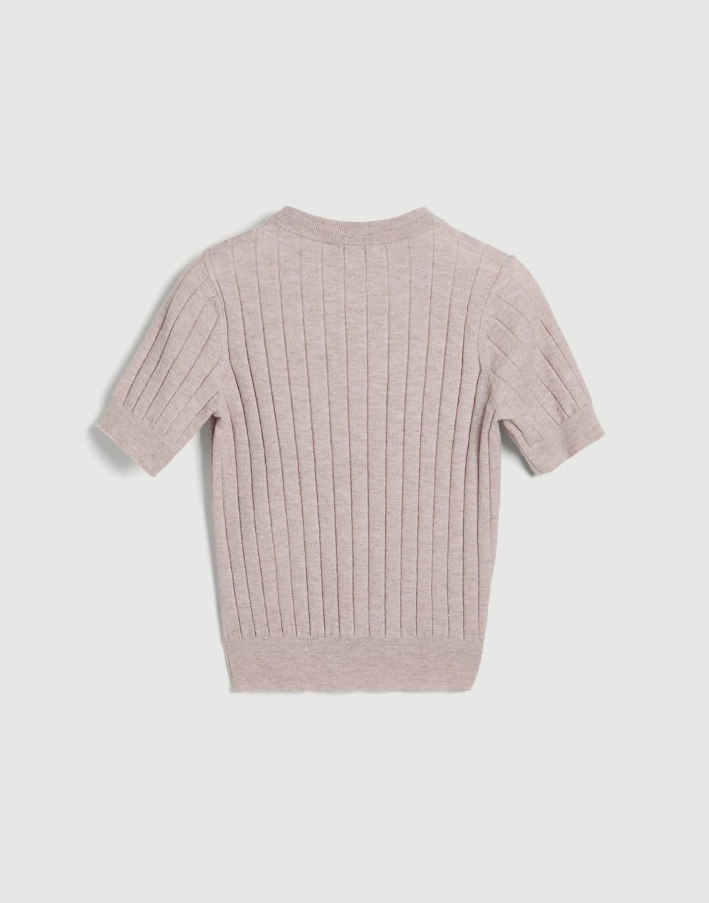 Knit T-shirt Pink Girls - Brunello Cucinelli