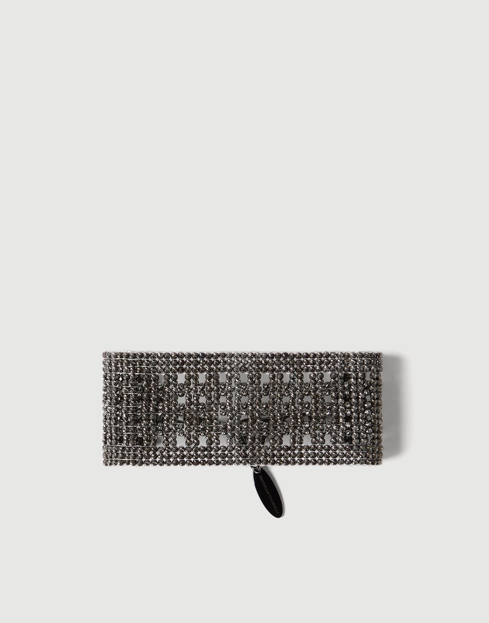 银手镯 褐煤灰 女款 - Brunello Cucinelli