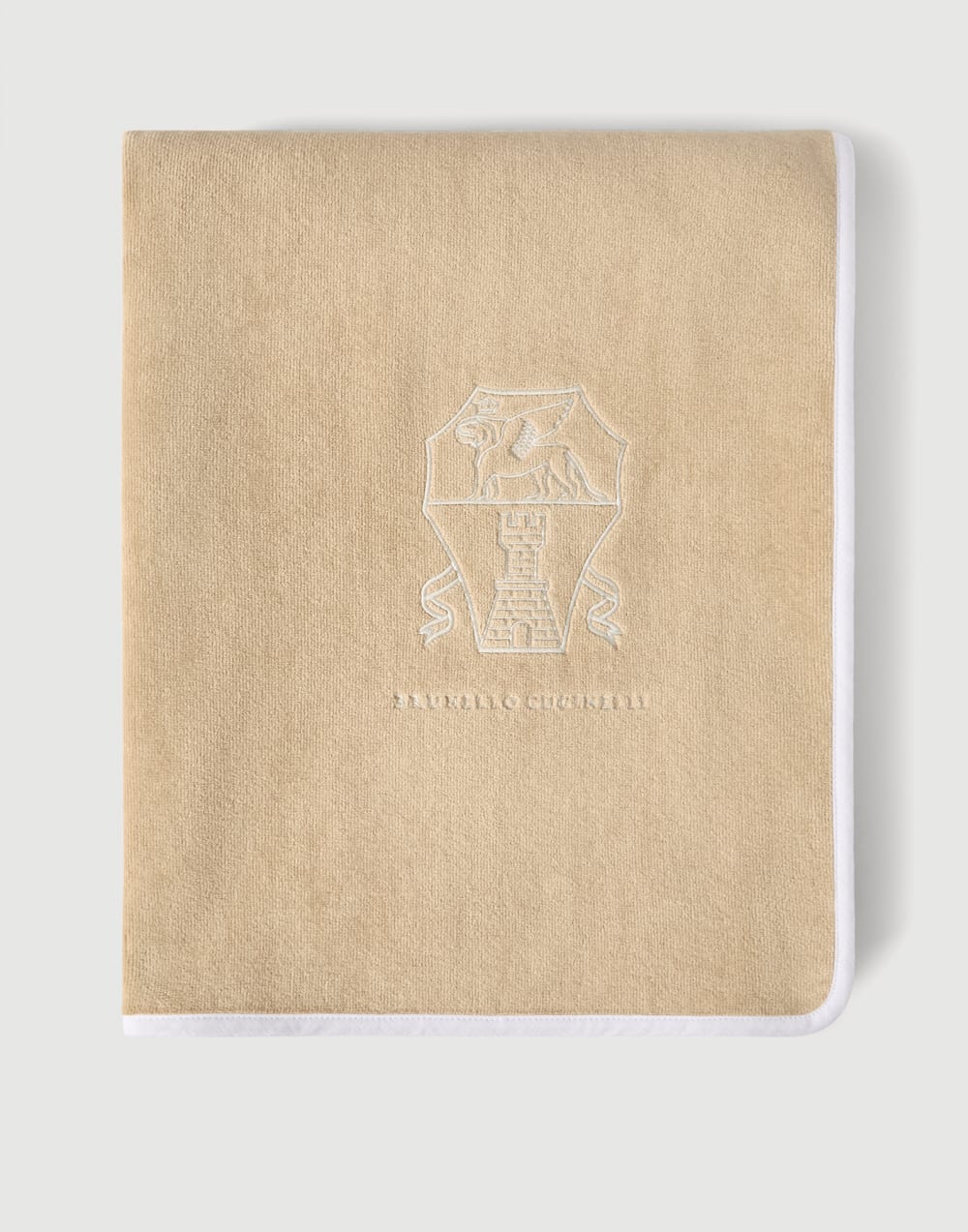 Полотенце из махровой ткани Бежевый Стиль жизни - Brunello Cucinelli