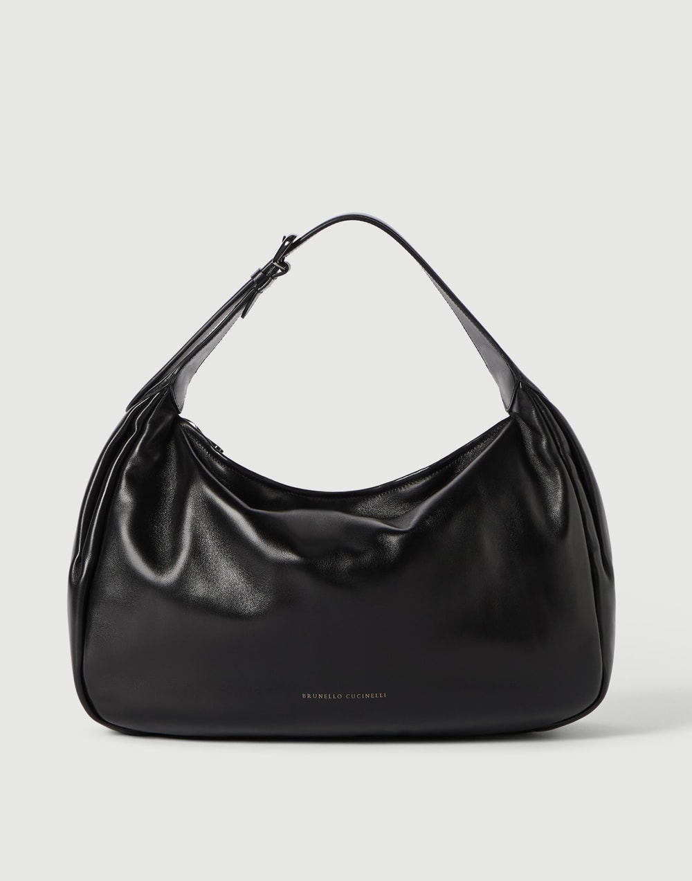 Boule hobo bag in nappa leather Black Woman - Brunello Cucinelli