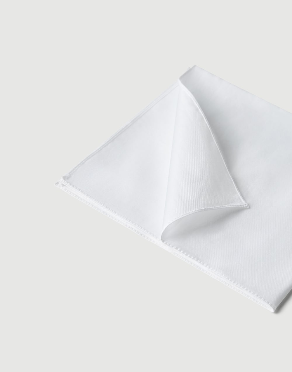 Tuxedo pocket square White Man - Brunello Cucinelli