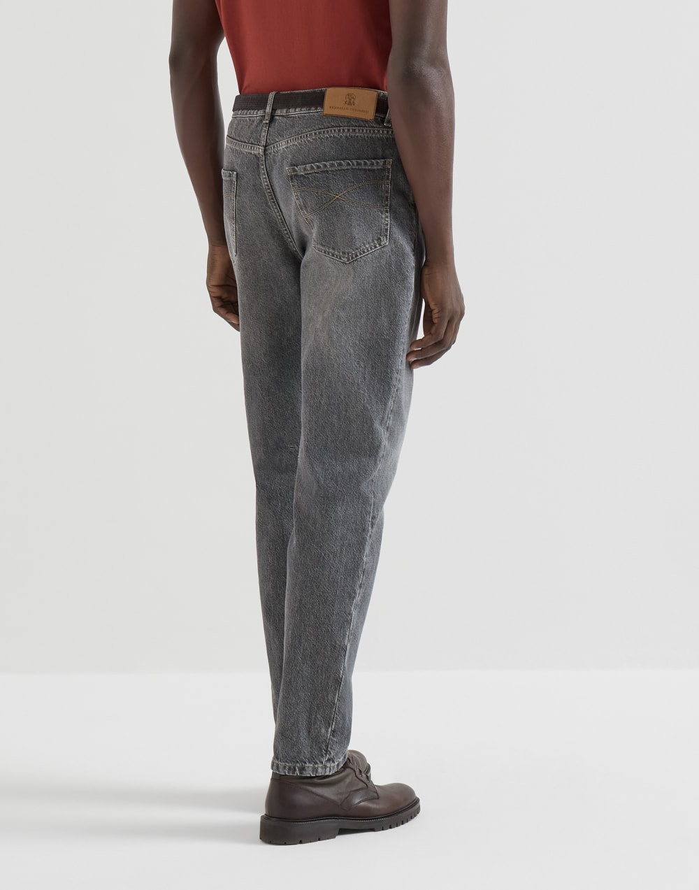Denim trousers Medium Grey Man - Brunello Cucinelli