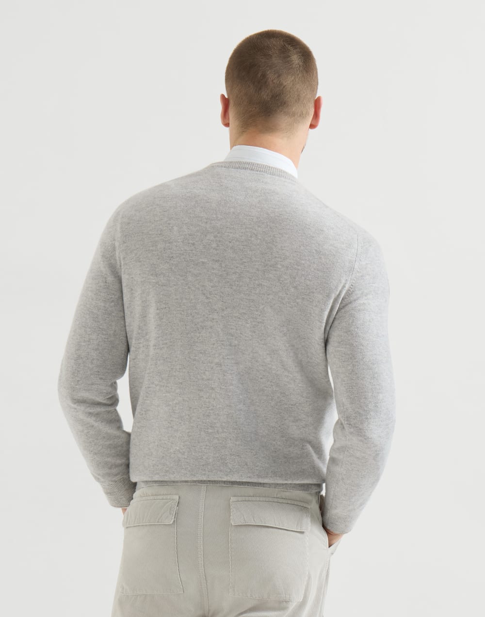 Cashmere sweater Pebble Man - Brunello Cucinelli