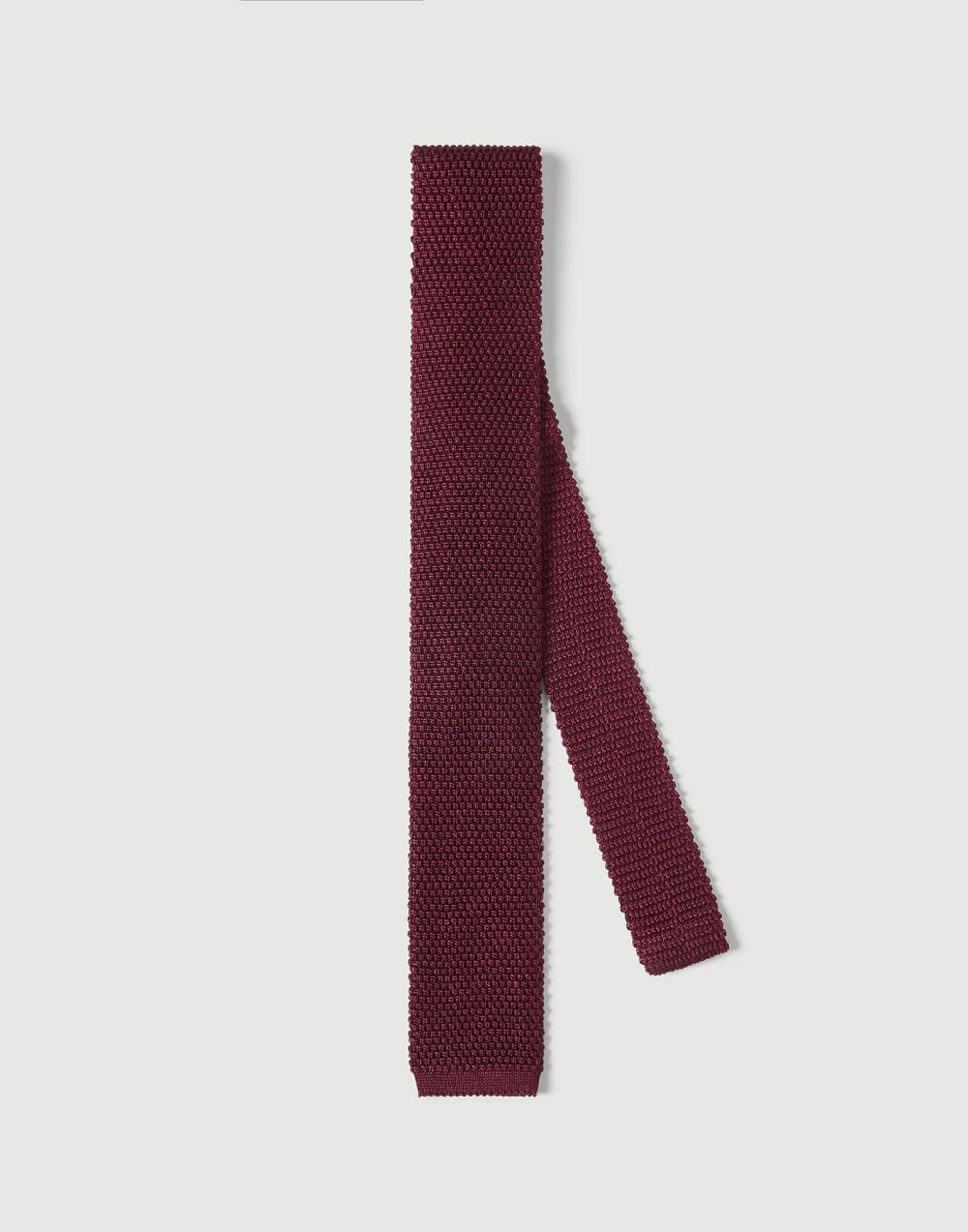 Silk knit tie Amaranth Man - Brunello Cucinelli