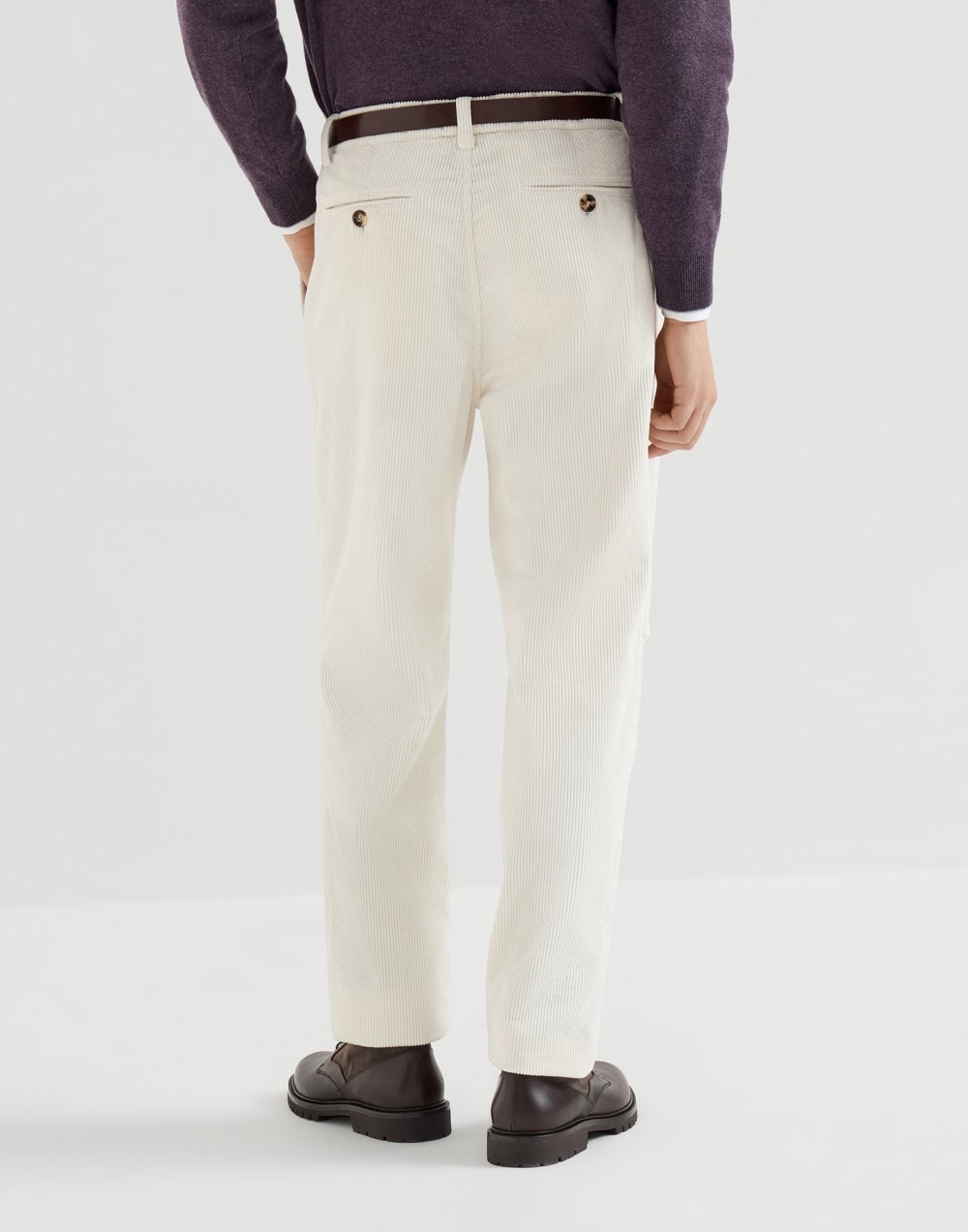 Corduroy trousers White Man - Brunello Cucinelli