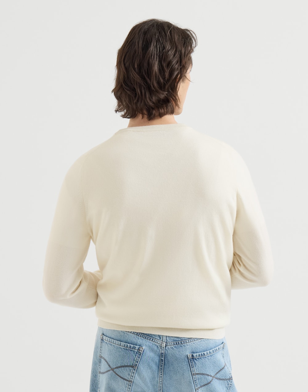 Jersey de cachemir Panamá Hombre - Brunello Cucinelli