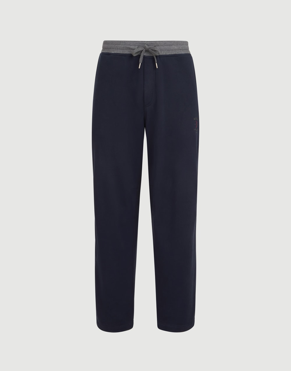 Trousers with embroidery Cobalt Man - Brunello Cucinelli