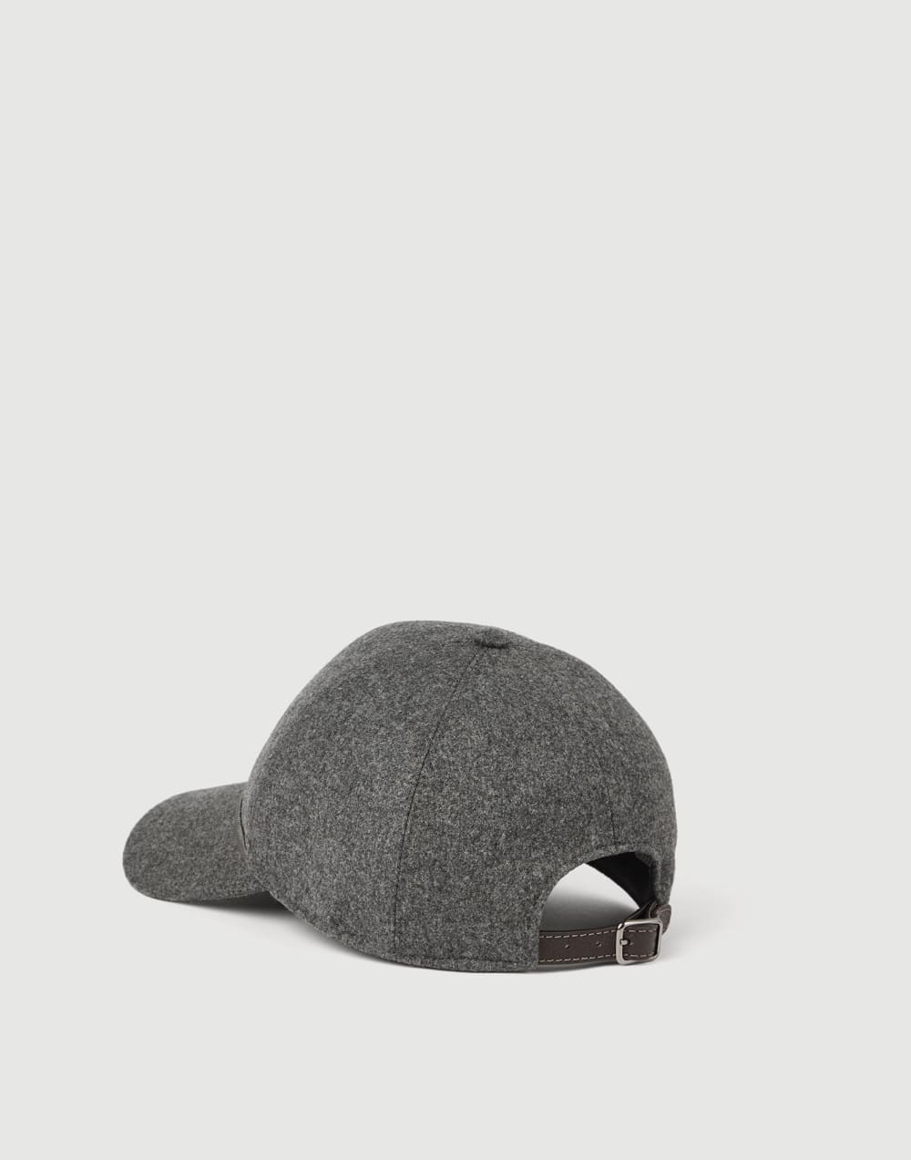 Baseball Cap with monili Dark Grey Woman - Brunello Cucinelli