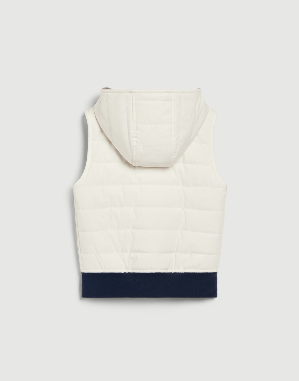 Nylon vest with padding Off-White Boys - Brunello Cucinelli