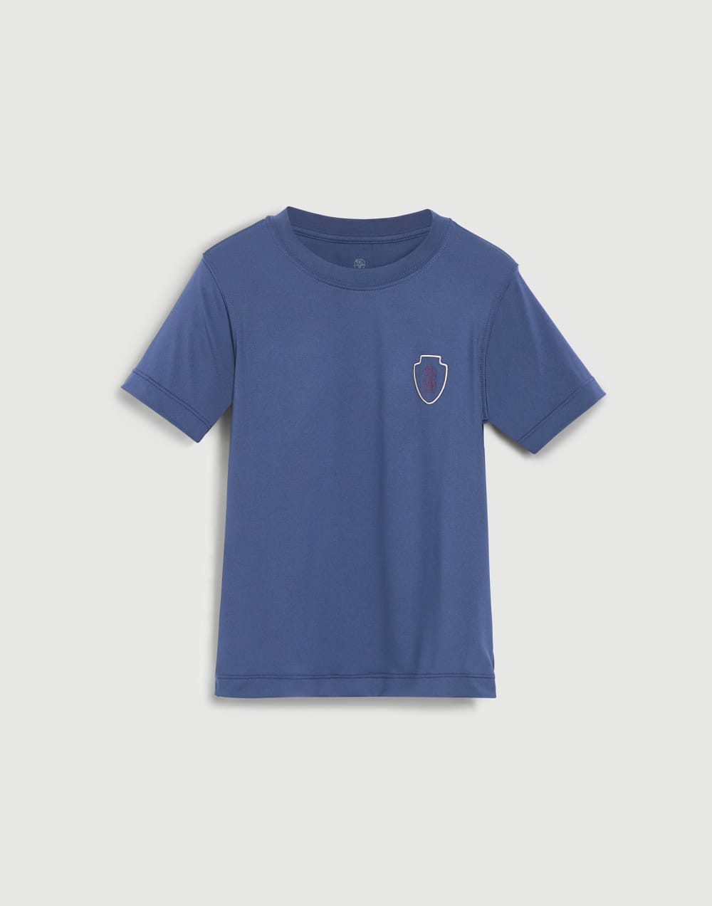 Comfort nylon T-shirt Avio Blue Boys - Brunello Cucinelli