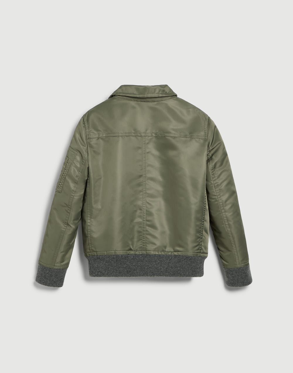 Bomber idrorepellente Dark Military Bambino - Brunello Cucinelli