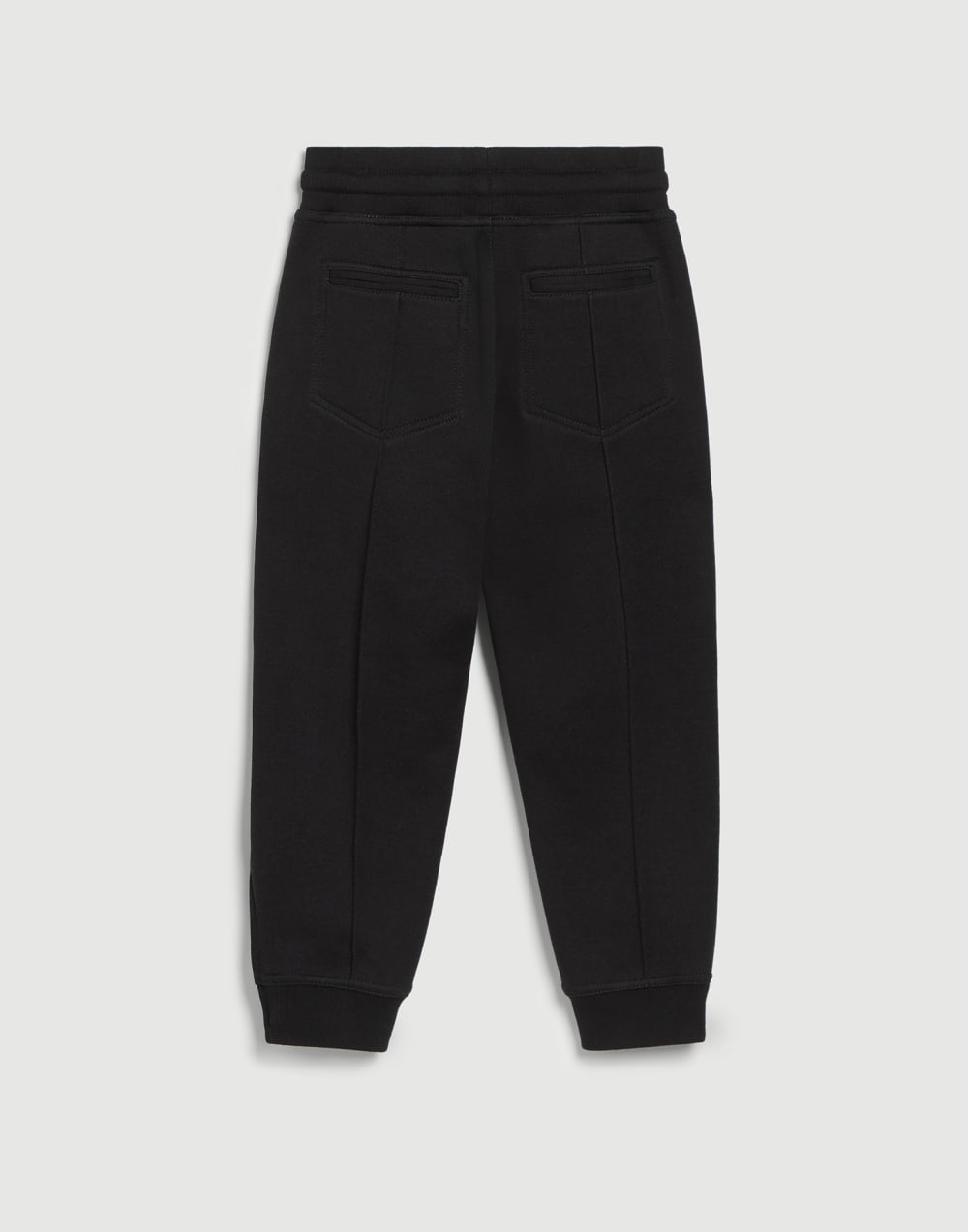 Hose aus Doubleface-Sweatjersey Schwarz Jungen - Brunello Cucinelli
