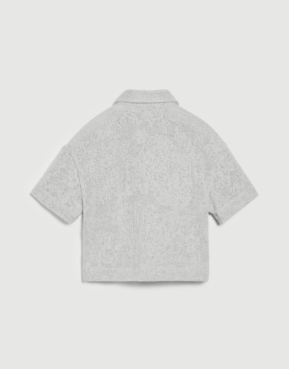 平紋針織 Polo 衫 淺灰色 女童 - Brunello Cucinelli