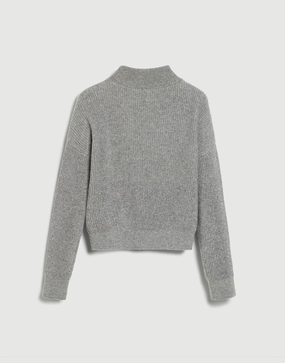 Sparkling cashmere sweater Light Grey Girls - Brunello Cucinelli